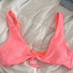 Coral Bikini Top
